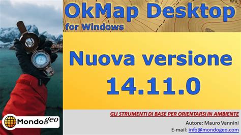 Complimentary download of the portable Okmap workstation version 14.0